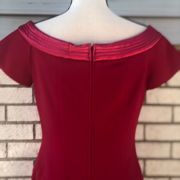 Talbots Rimini V-neck Hot Pink Dress 12 - Picture 5 of 8